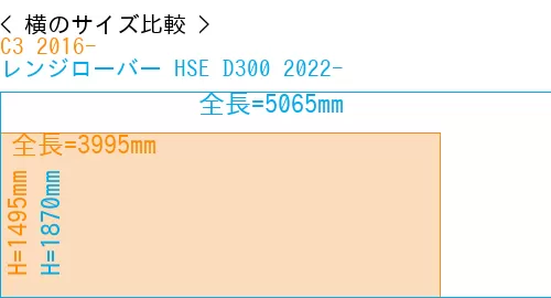 #C3 2016- + レンジローバー HSE D300 2022-